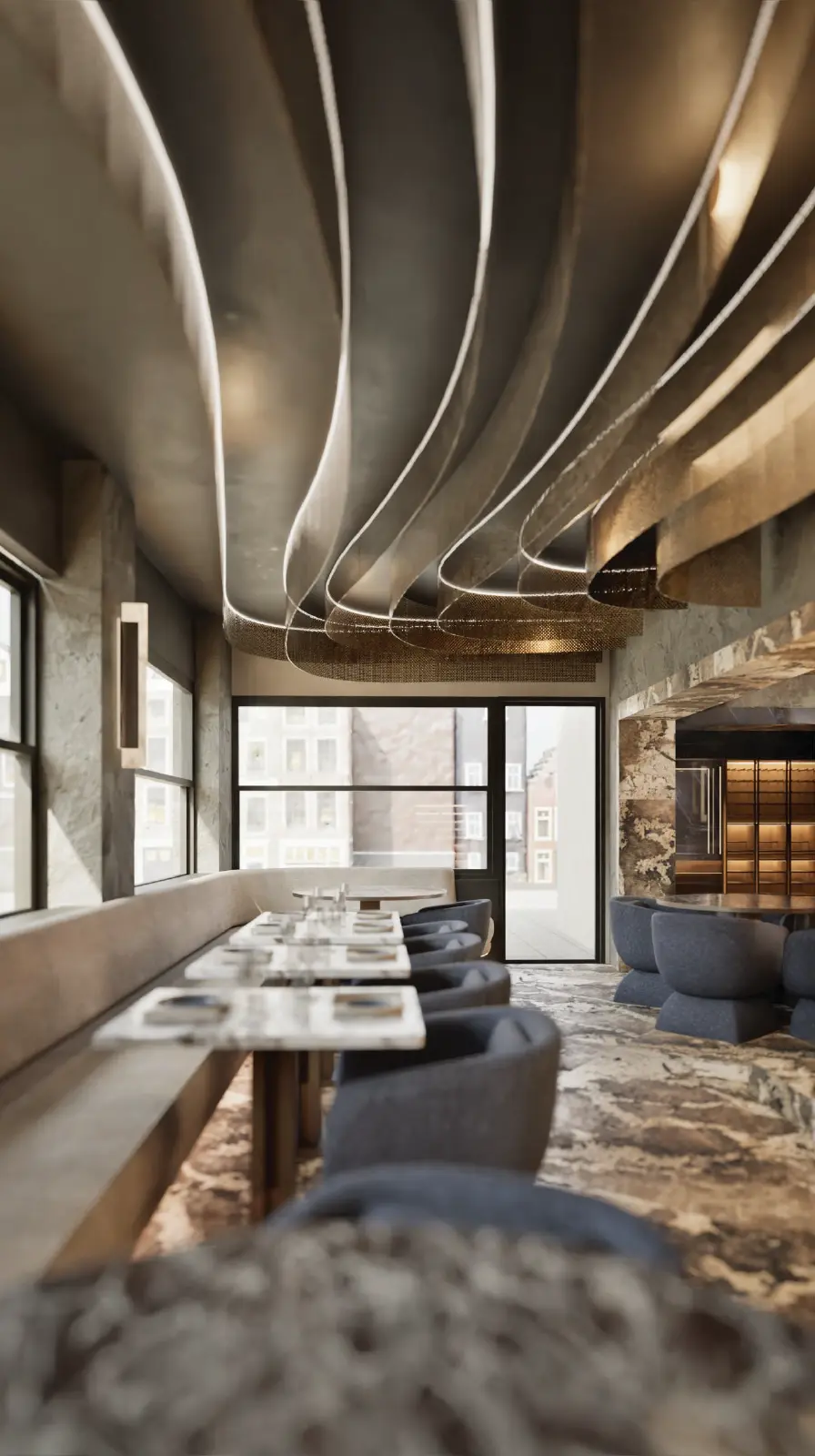 Nota Blu interieur render